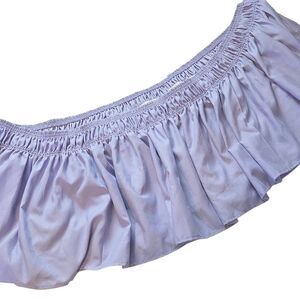 Purple Queen/King Bed Skirt